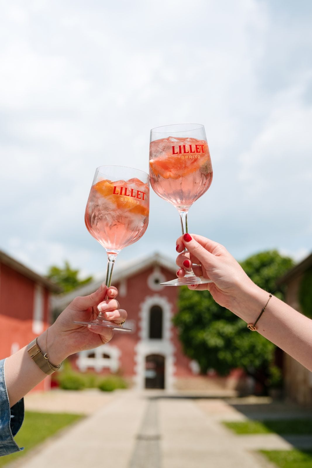Lillet Spritz Rosé in its original home, La Maison Lillet in Podensac