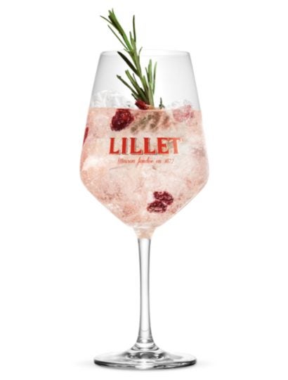 Lillet Winter Berry cocktail